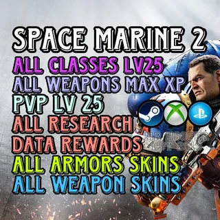 Space Marine 2 MEGA-PACK - Max Level & Unlocks