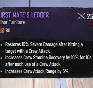 Firstmates Ledger