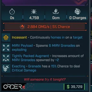 Modded Grenade