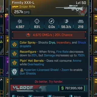 Borderlands 4 Modded Sniper