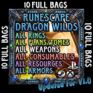RuneScape DragonWilds - 10 Bags