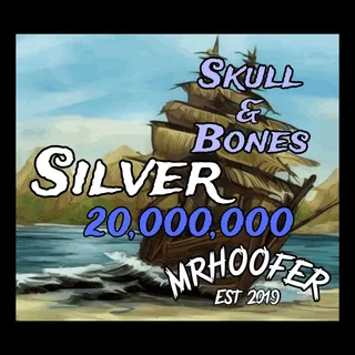 Skull and Bones Silver