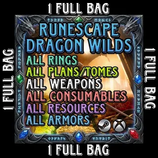 RuneScape DragonWilds - ONE BAG -