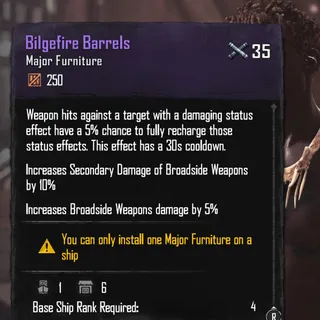 Bilgefire Barrels