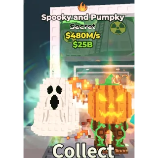 🟣Mutated Spooky and Pumpky $480M/s🟣