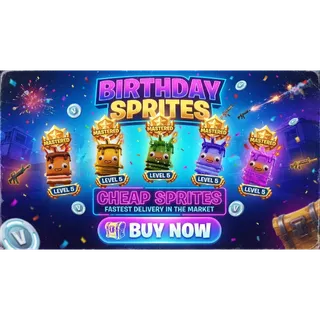 ANY BIRTHDAY SPRITE LV5