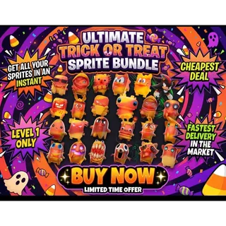 24x ALL TRICK OR TREAT SPRITES VARIANT LEVEL 1