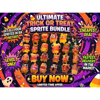 24x TRICK OR TREAT SPRITE BUNDLE FORTNITE
