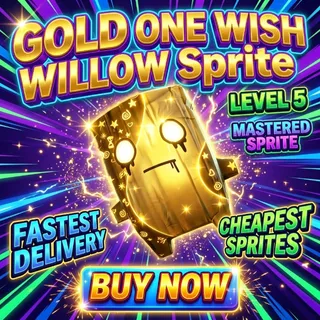MASTERED/LEVEL 5 ONE WISH WILLOW GOLD SPRITE | YOU KEEP
