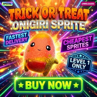 TRICK OR TREAT ONIGIRI SPRITE LEVEL 1 