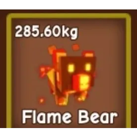 285kg FLAME BEAR GAG