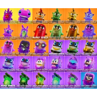 ALL NEW 12 SPRITES  FN