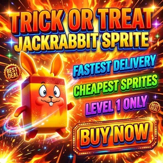 TRICK OR TREAT JACKRABBIT SPRITE LEVEL 1 