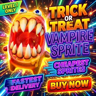 TRICK OR TREAT VAMPIRE  SPRITE LEVEL 1 
