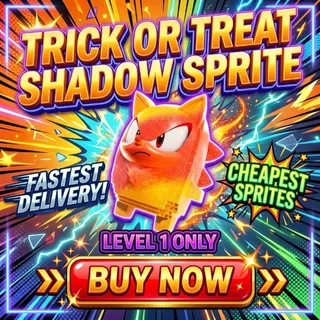 TRICK OR TREAT SHADOW SPRITE LEVEL 1 