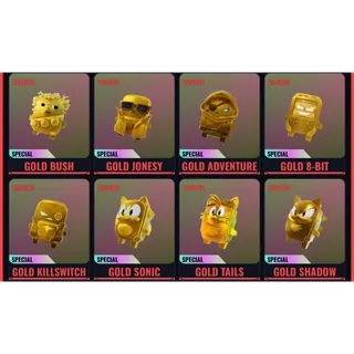 GOLD SPRITES FORTNITE