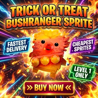 TRICK OR TREAT BUSH SPRITE LEVEL 1 