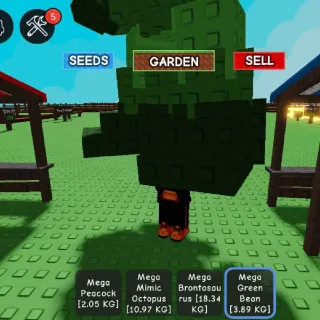 MEGA GREEN BEAN PET GAG