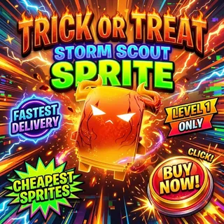TRICK OR TREAT STORM SCOUT  SPRITE LEVEL 1 