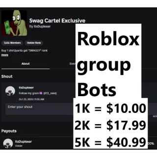 Roblox Mass Bot Service (group members/follows)