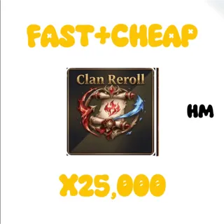 Clan Rerolls