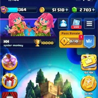 Clash royale account