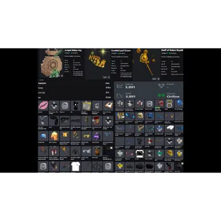 ROBLOX GAME ACCOUNT HAS RARE TOY CODE 