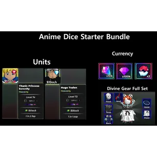 anime dice | starter bundle