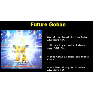 Anime Adventure | Future Gohan