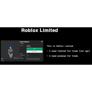 roblox limited