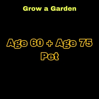 Pet Age 60 and 75