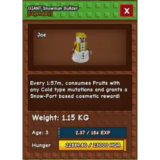 Giant Snowman Builder