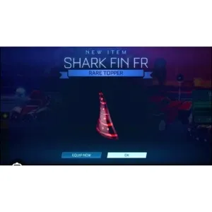 Rocket League Shark Fin FR Topper Code