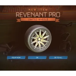 Rocket League Revenant Pro Wheel Code