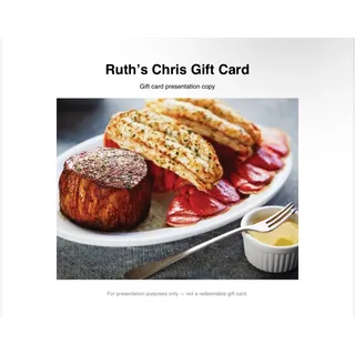 $100.00 USD Ruth’s Chris Ruth Chris