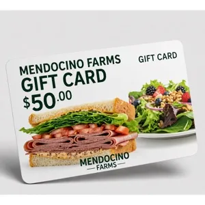$100 MENDOCINO FARMS GIFT CARD