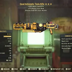 Q2550bs Tesla Rifle