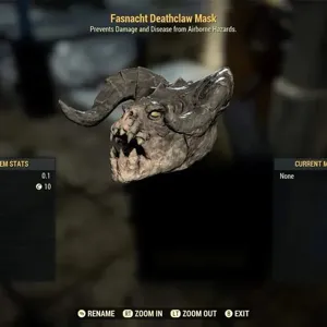 Fasnacht Deathclaw Mask