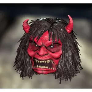 Fasnacht Demon Mask