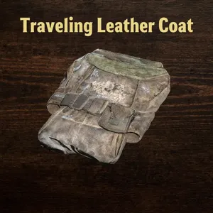 Traveling Leather Coat