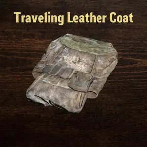 Traveling Leather Coat
