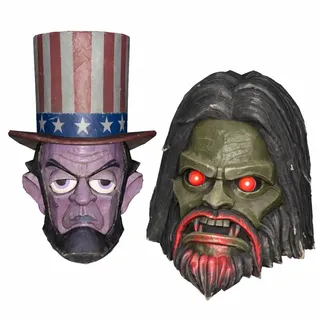 Glowing Bigfoot and Abe