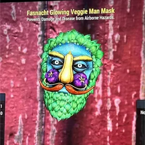 Glowing Veggie Man Mask