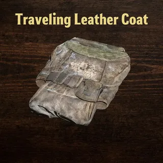 Traveling Leather Coat
