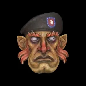 Fasnacht Captain Mask