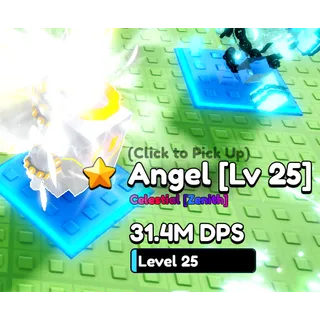 Angel [Lv 25] Celestial [Zenith]  31.4M DPS -  Brainrot Heroes 🏹