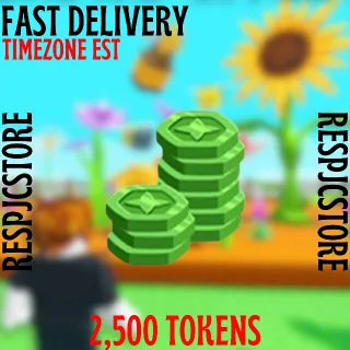 Grow A Garden (GAG) 2500 Tokens