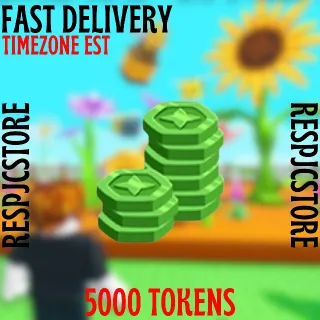 GROW A GARDEN 5000 TOKENS