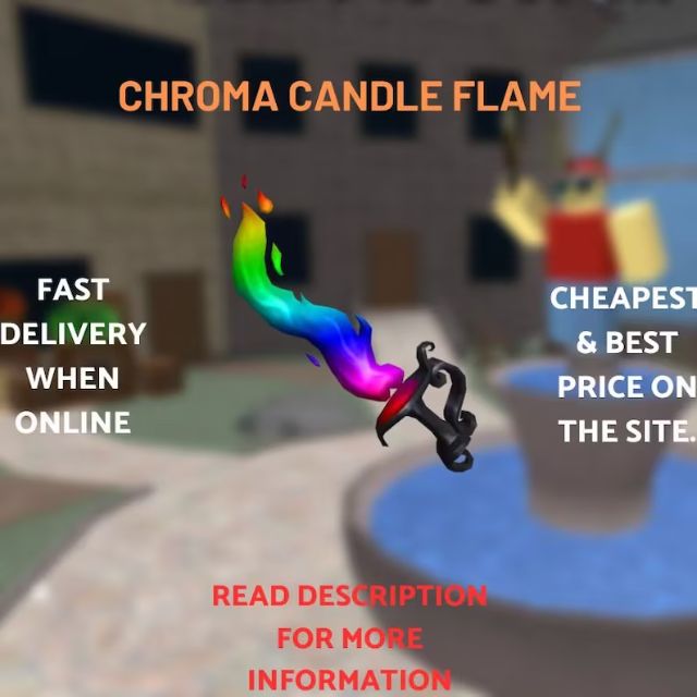 Weapon Chroma Candle Flame Mm2 Game Items Gameflip