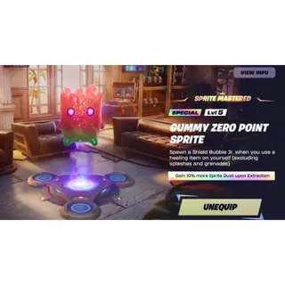 GUMMY ZERO POINT SPRITE | Fortnite